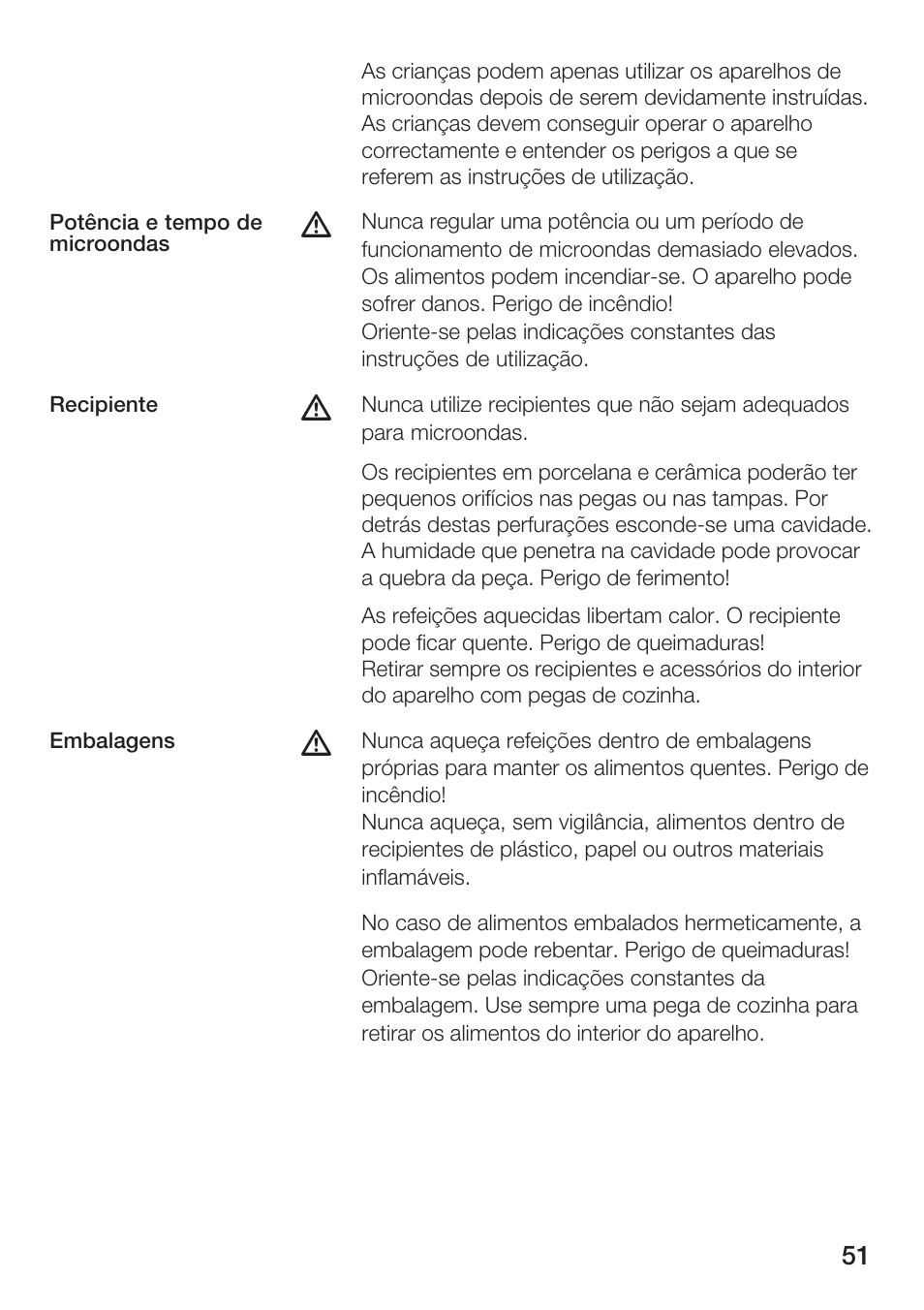 Siemens HF15G561 User Manual | Page 51 / 164