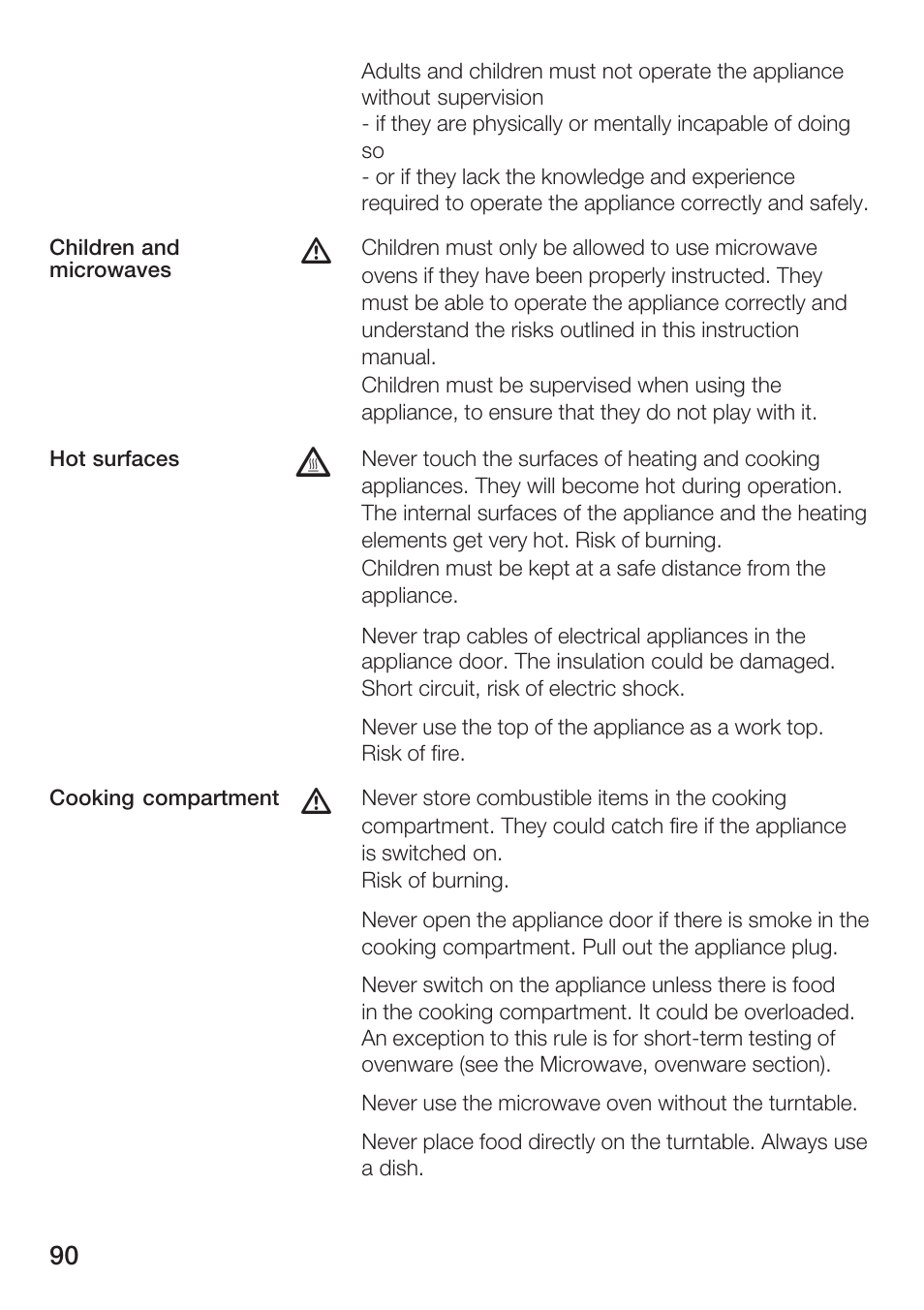 Siemens HF15G561 User Manual | Page 90 / 164