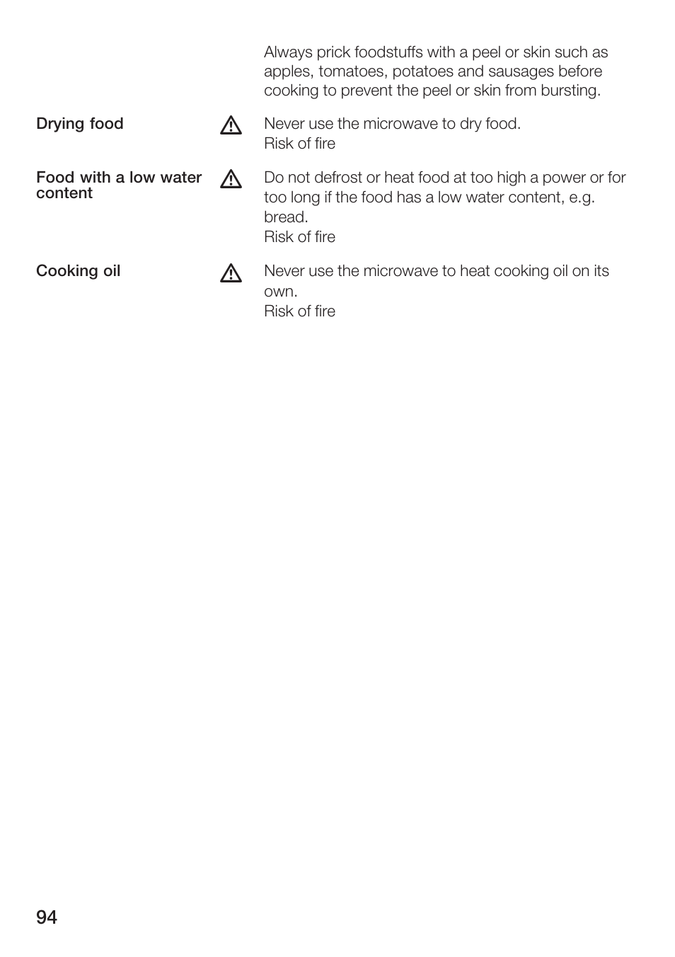 Siemens HF15G561 User Manual | Page 94 / 164