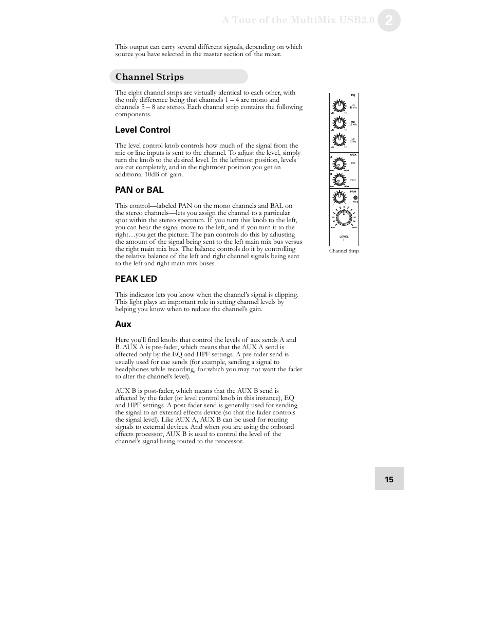 ALESIS MULTIMIX USB2.0 User Manual | Page 17 / 58
