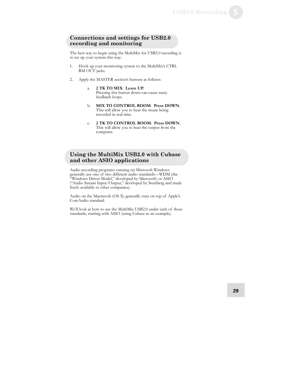 ALESIS MULTIMIX USB2.0 User Manual | Page 31 / 58