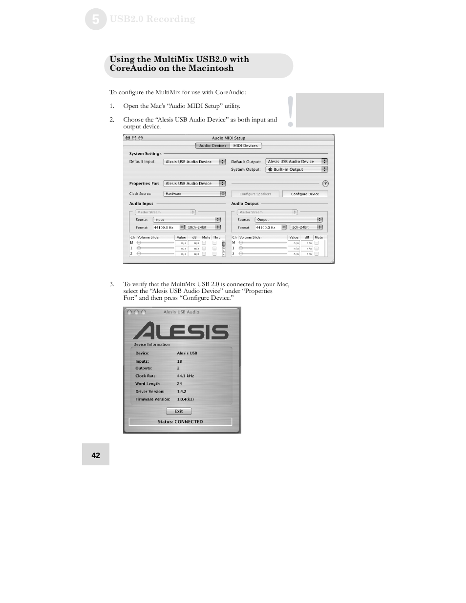 ALESIS MULTIMIX USB2.0 User Manual | Page 44 / 58