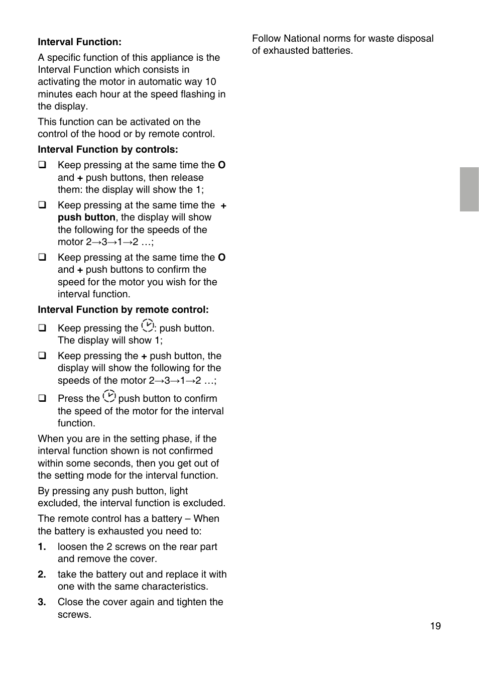 Siemens LF259RB50 User Manual | Page 19 / 84