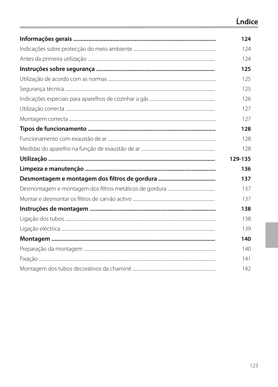 Ĺndice | Siemens LF959BL90 User Manual | Page 123 / 148