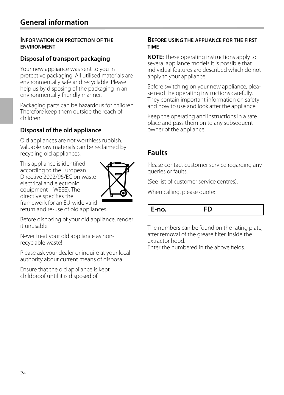 Siemens LF959BL90 User Manual | Page 24 / 148