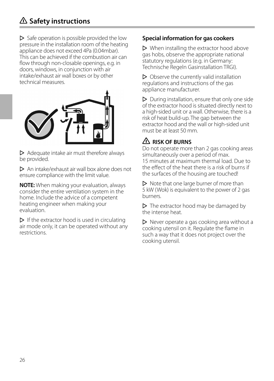 Safety instructions | Siemens LF959BL90 User Manual | Page 26 / 148