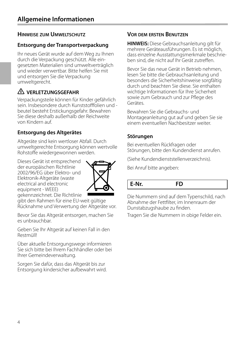 Siemens LF959BL90 User Manual | Page 4 / 148