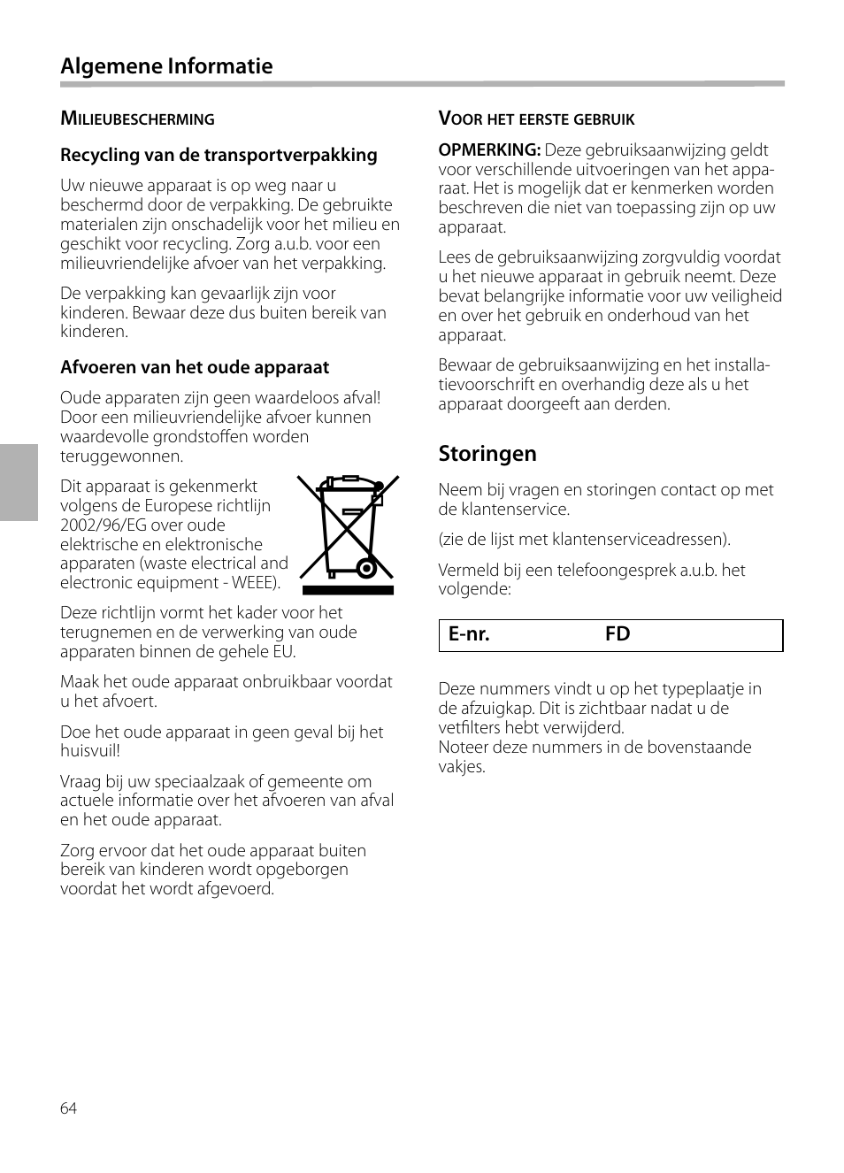 Siemens LF959BL90 User Manual | Page 64 / 148