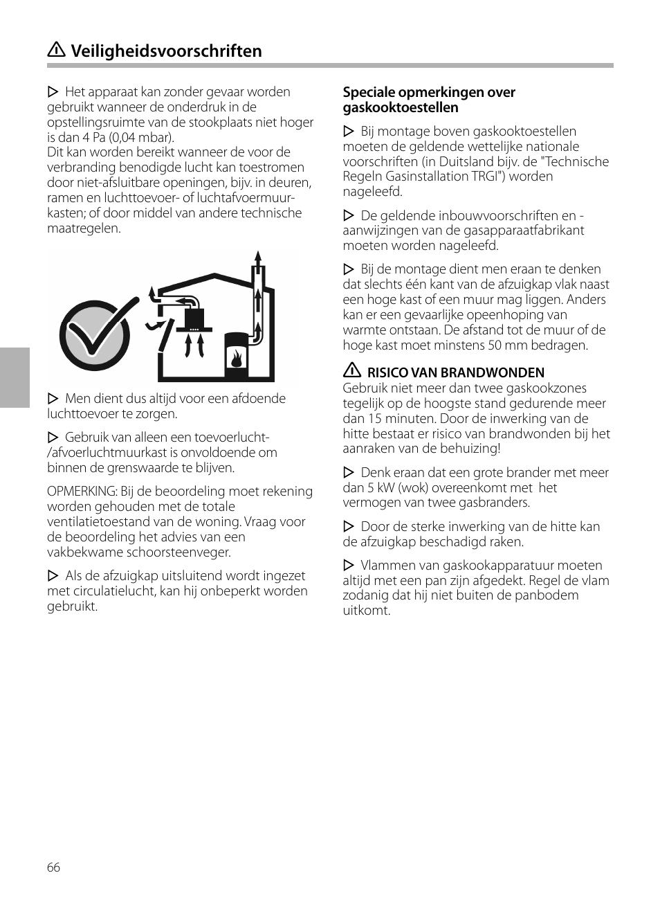 Veiligheidsvoorschriften | Siemens LF959BL90 User Manual | Page 66 / 148