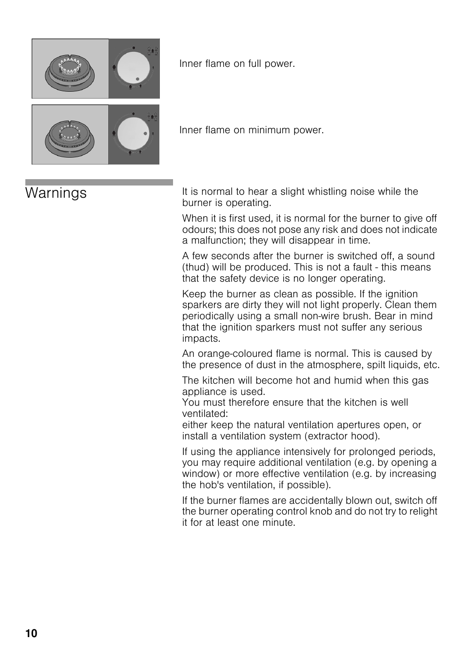 Warnings | Siemens EC645PB90E User Manual | Page 9 / 65