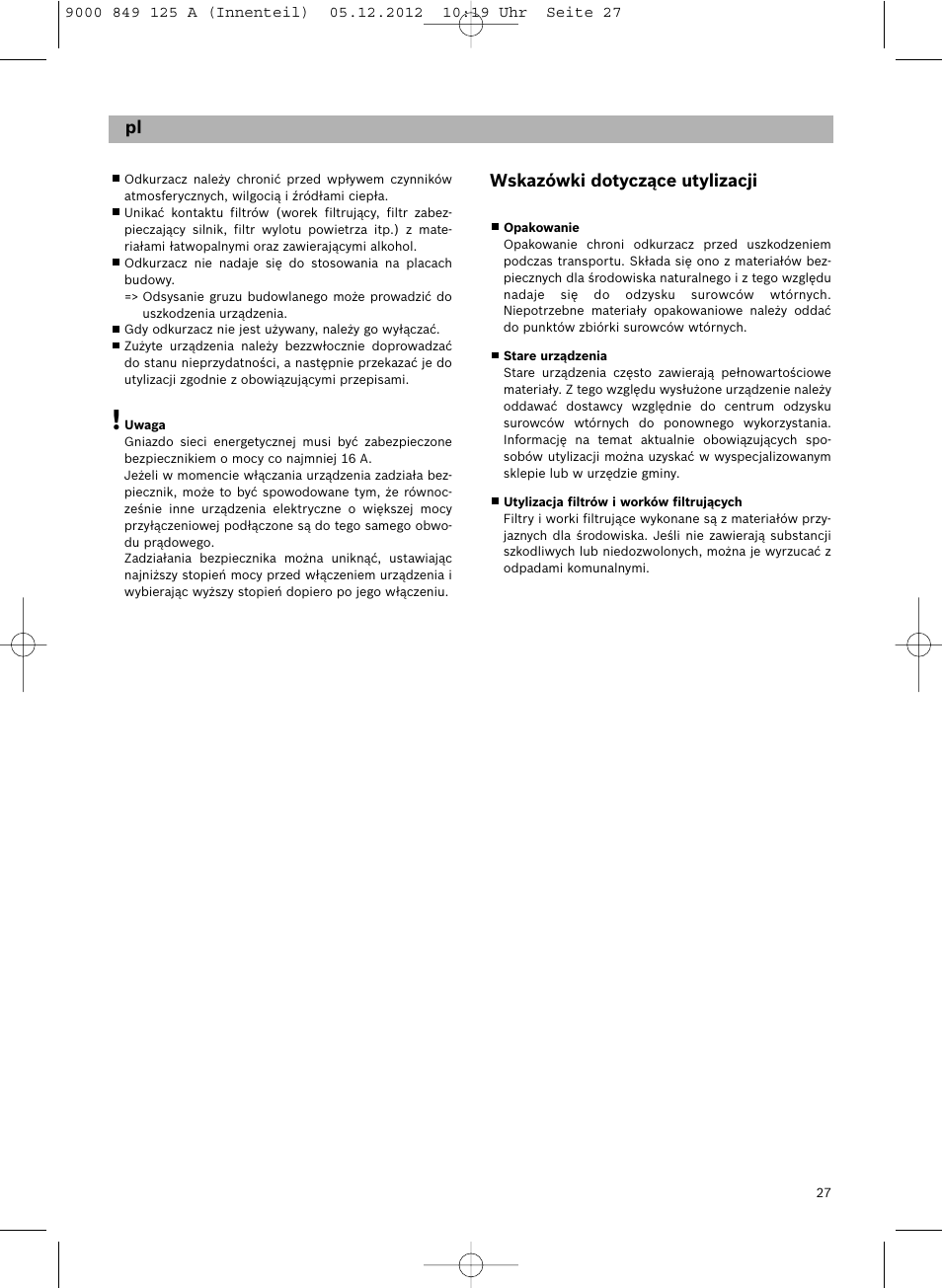 Siemens VS06G2080 User Manual | Page 28 / 117