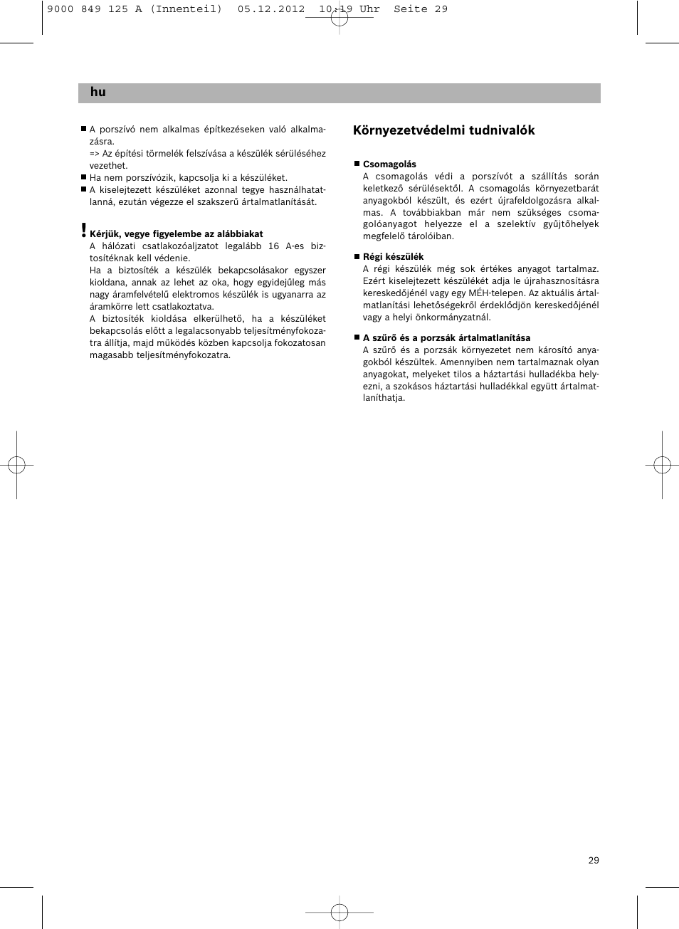 Siemens VS06G2080 User Manual | Page 30 / 117