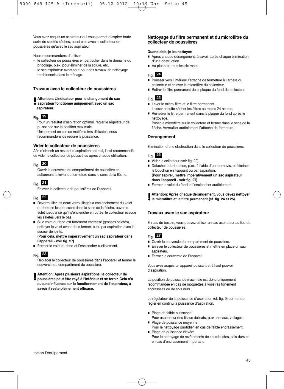 Siemens VS06G2080 User Manual | Page 46 / 117