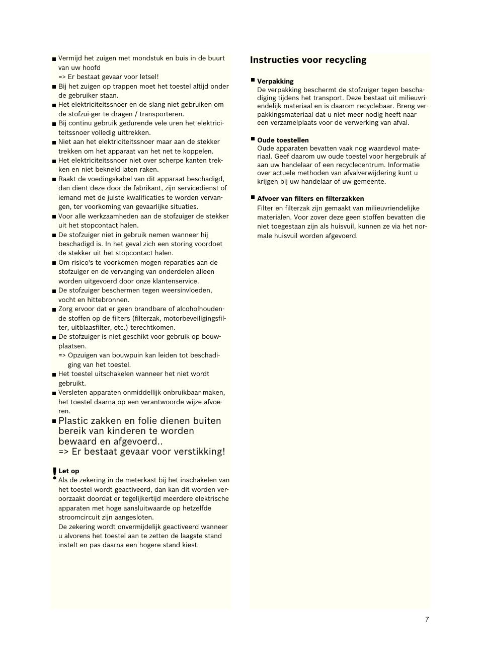 Siemens VSZ5GPX2 User Manual | Page 13 / 94