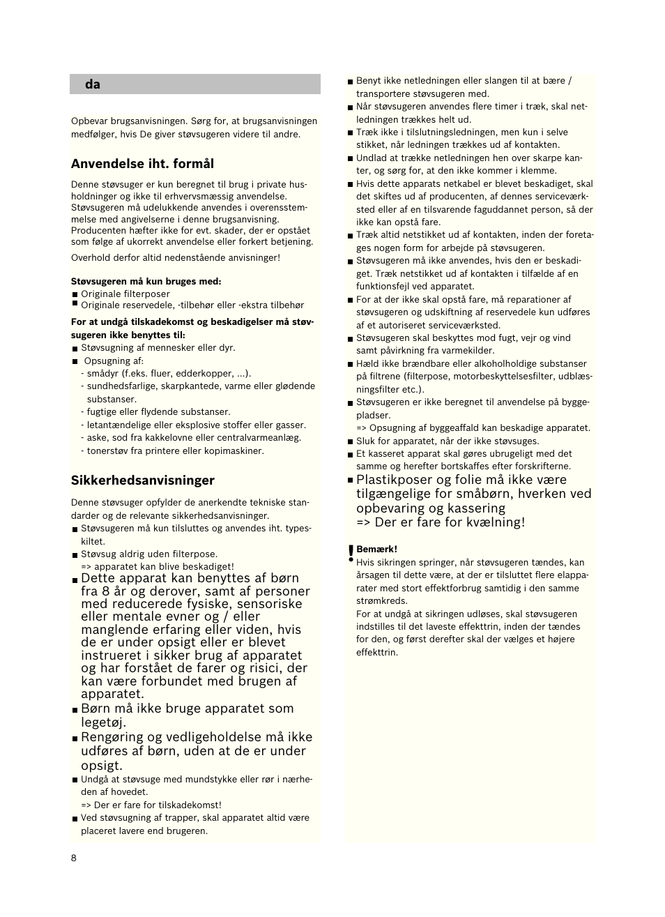 Siemens VSZ5GPX2 User Manual | Page 14 / 94