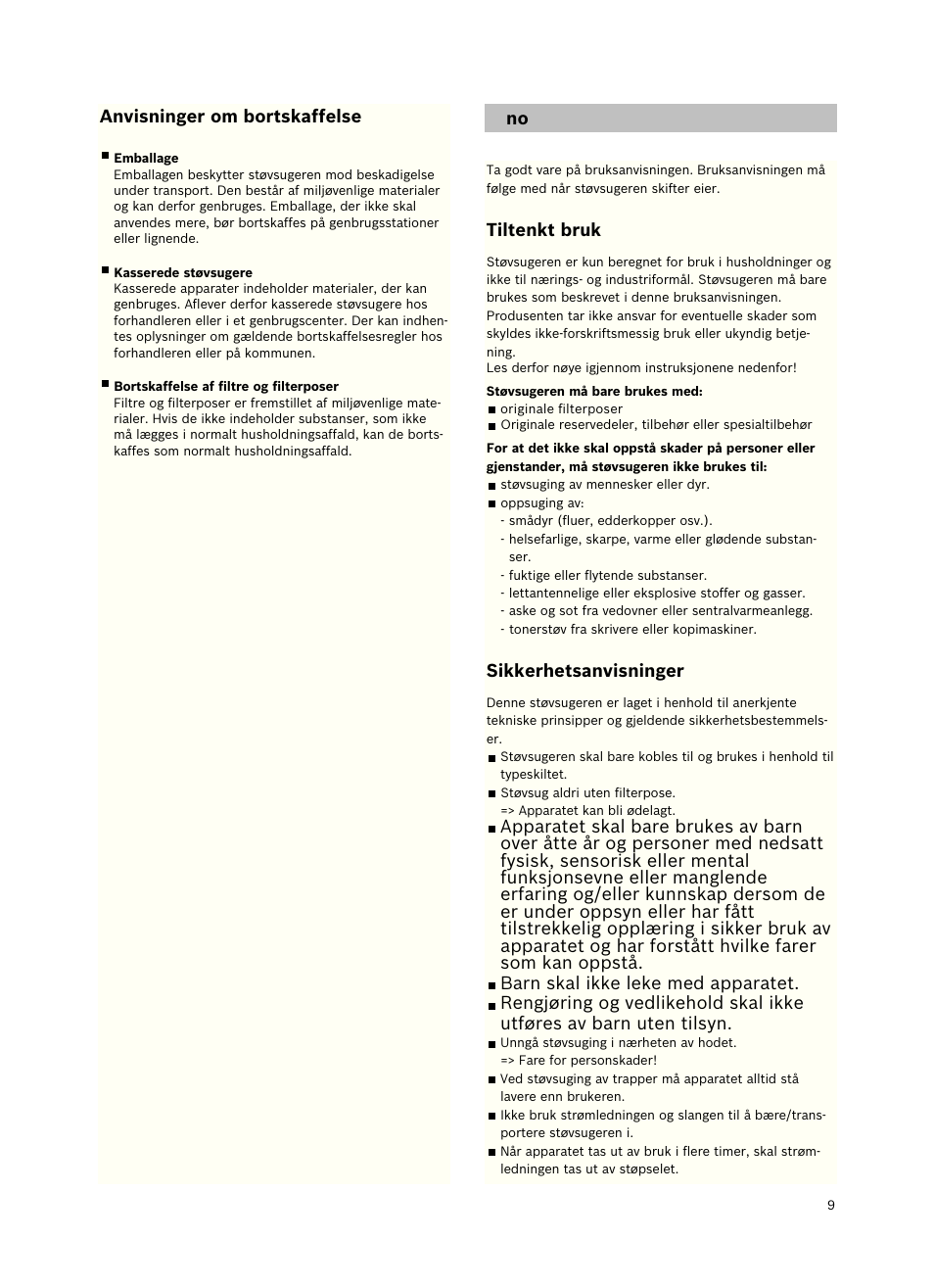 Siemens VSZ5GPX2 User Manual | Page 15 / 94