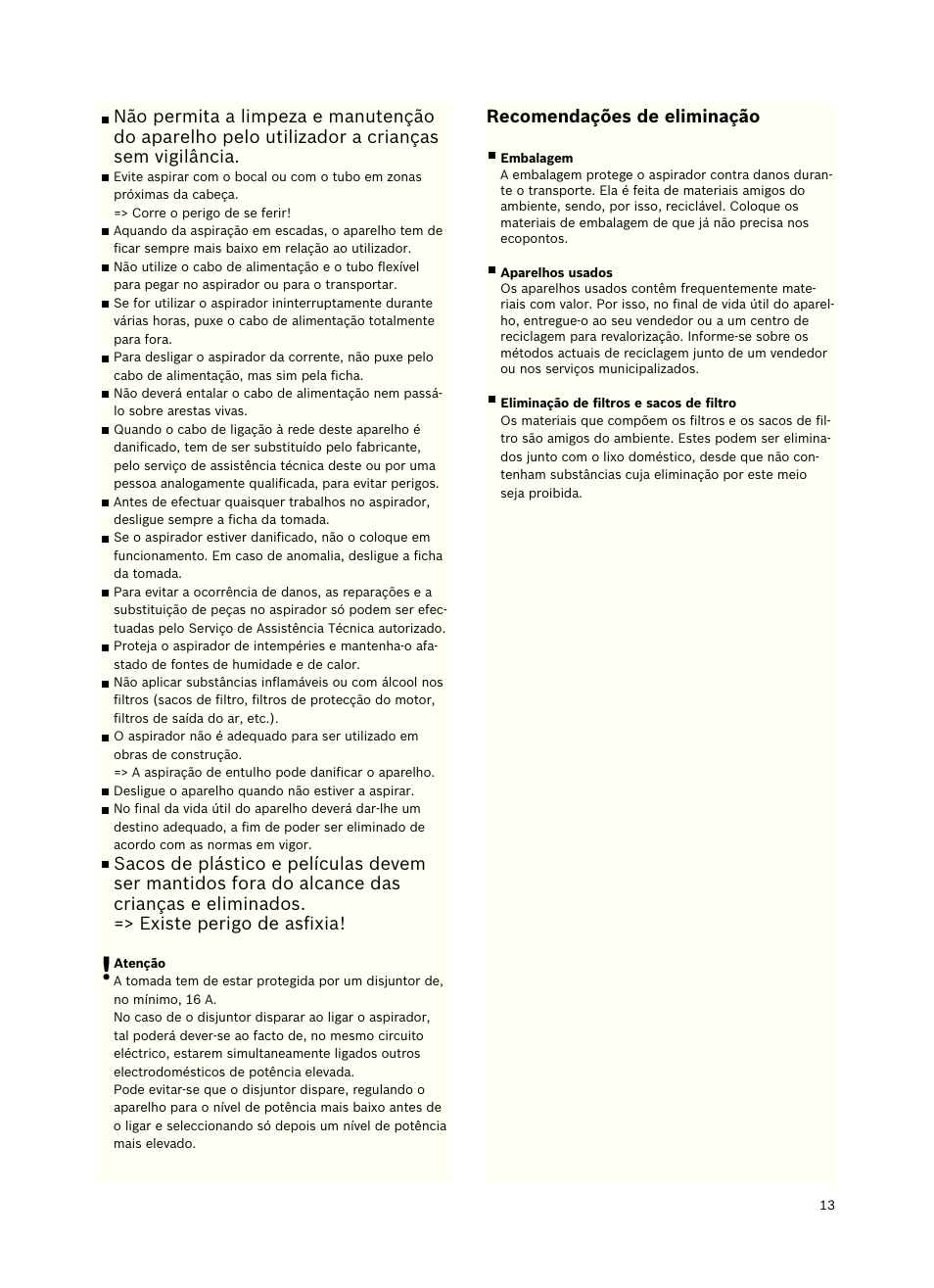 Siemens VSZ5GPX2 User Manual | Page 19 / 94