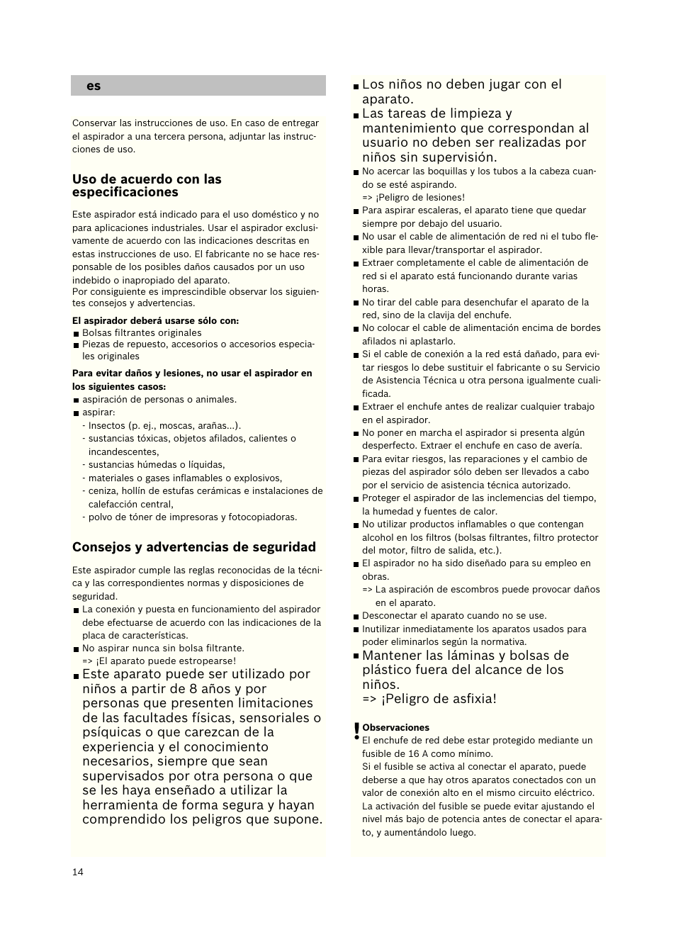 Siemens VSZ5GPX2 User Manual | Page 20 / 94