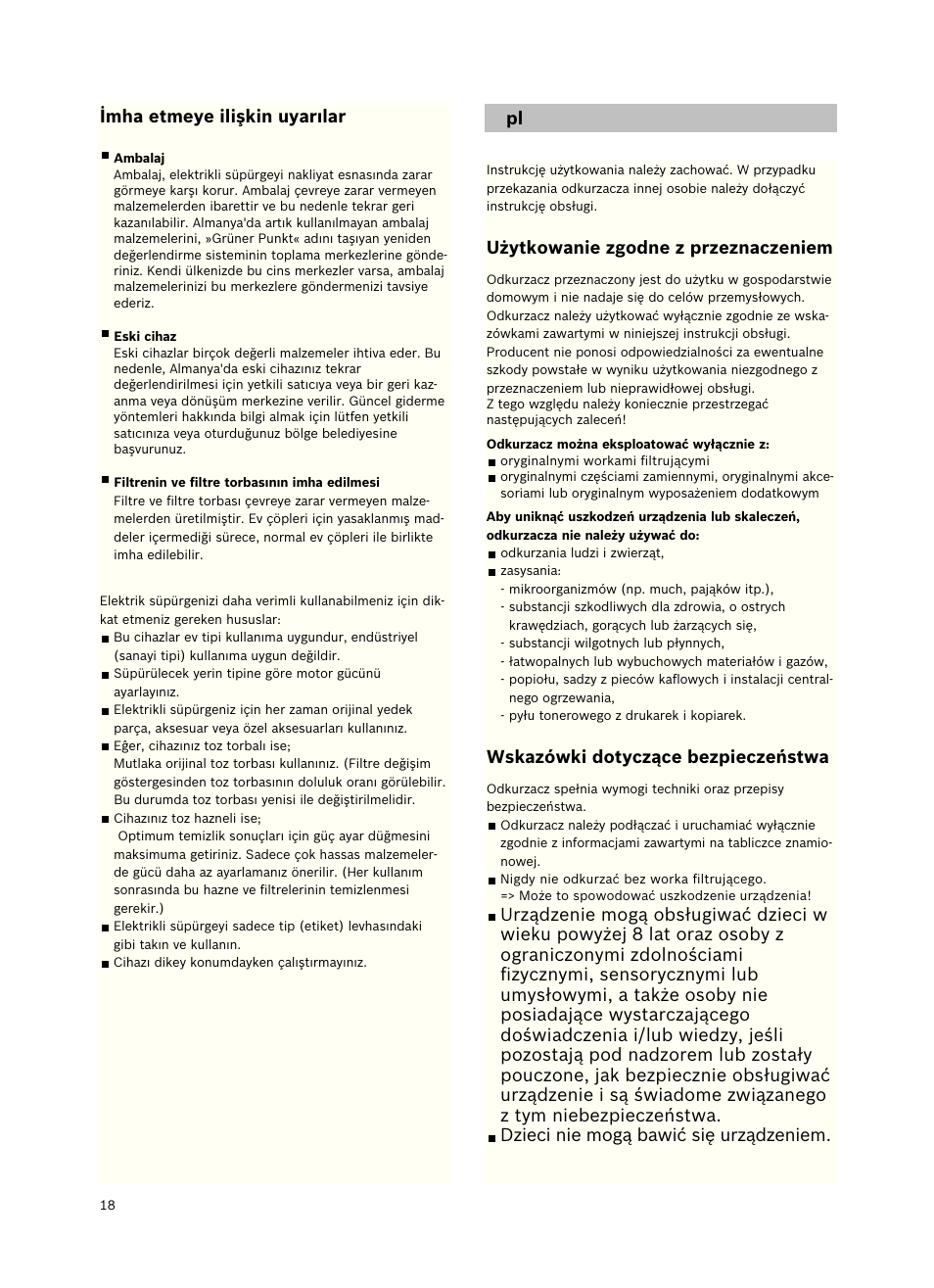 Siemens VSZ5GPX2 User Manual | Page 24 / 94