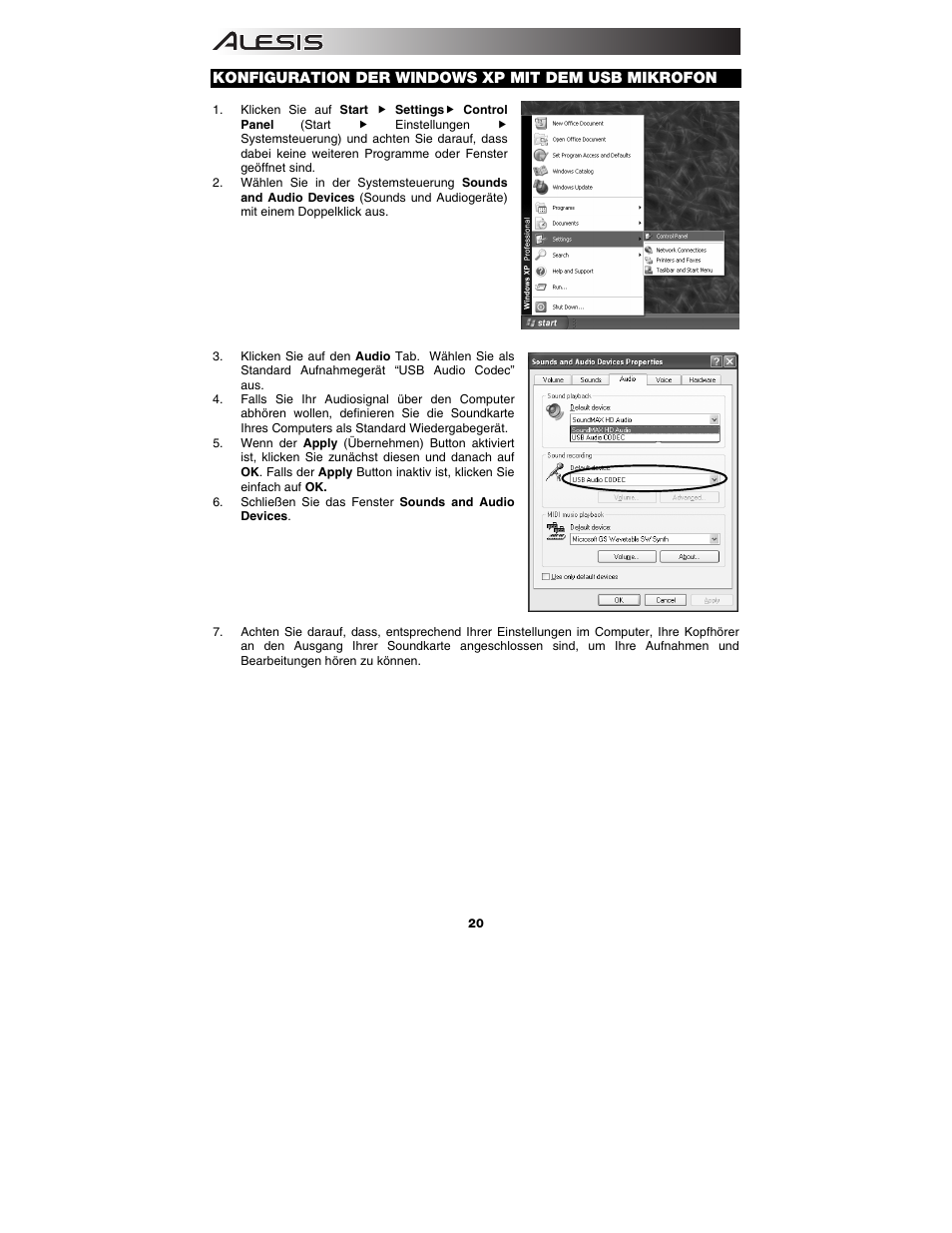 ALESIS AM3 User Manual | Page 22 / 36