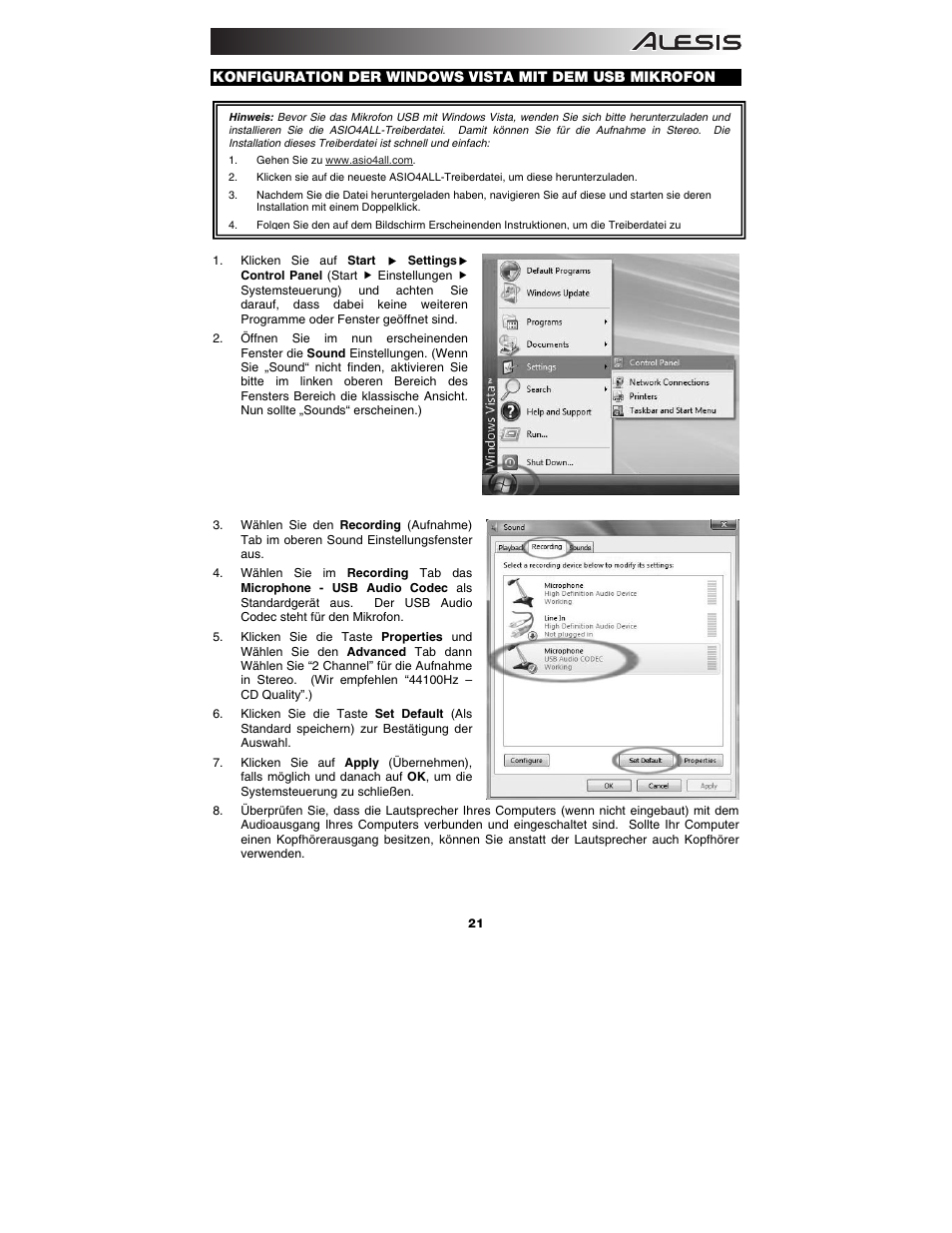 ALESIS AM3 User Manual | Page 23 / 36