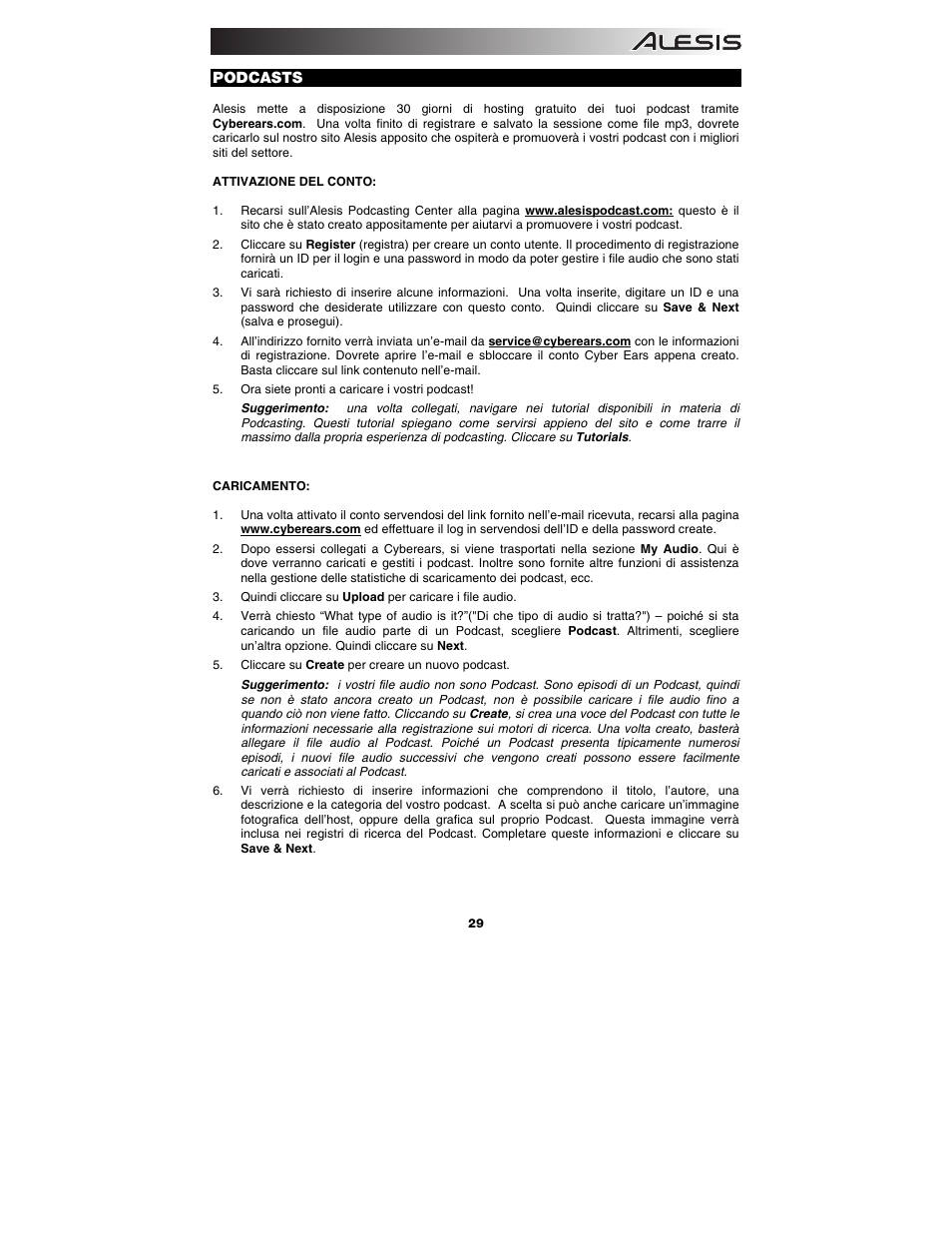 ALESIS AM3 User Manual | Page 31 / 36