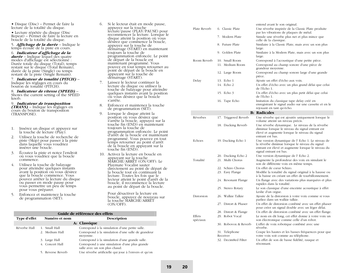 ALESIS Playmate Vocalist User Manual | Page 20 / 32