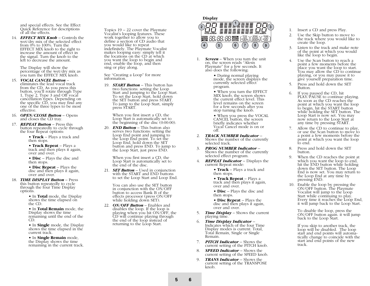 ALESIS Playmate Vocalist User Manual | Page 6 / 32