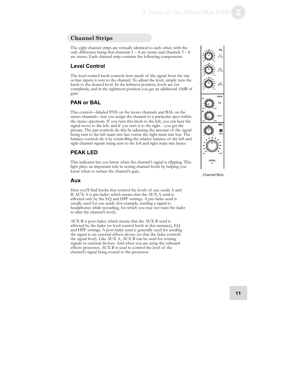 ALESIS iMultiMix 8 USB User Manual | Page 13 / 36