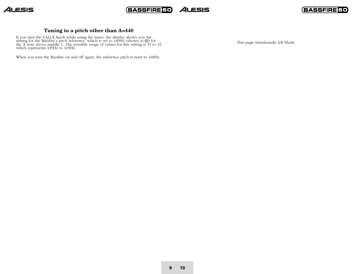 ALESIS BASSFIRE 60 User Manual | Page 11 / 51