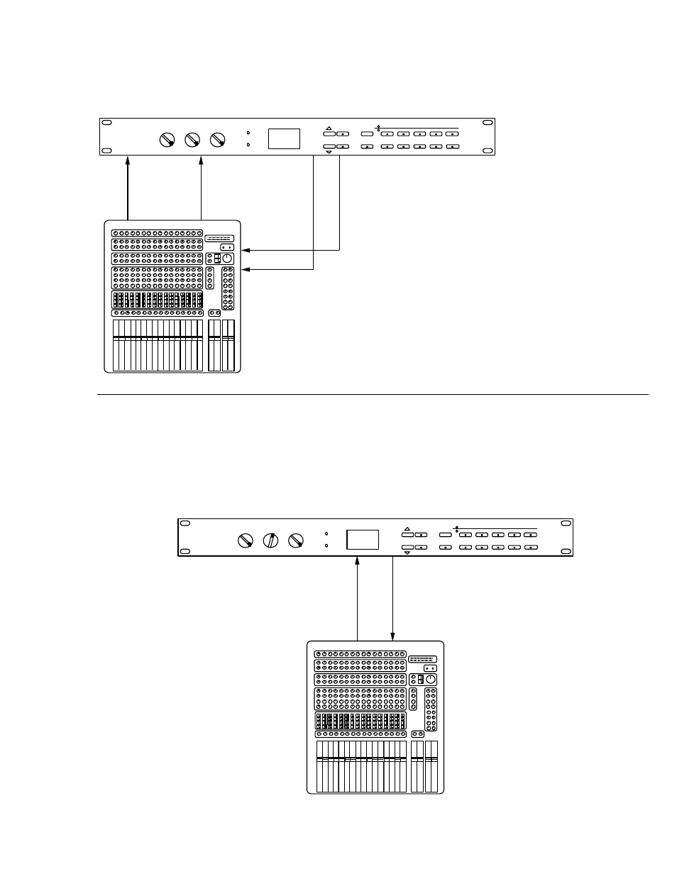 B. stereo in - stereo out, Interfacing via insert send and returns, Figure 3 | ALESIS MIXING CONSOLES User Manual | Page 24 / 63