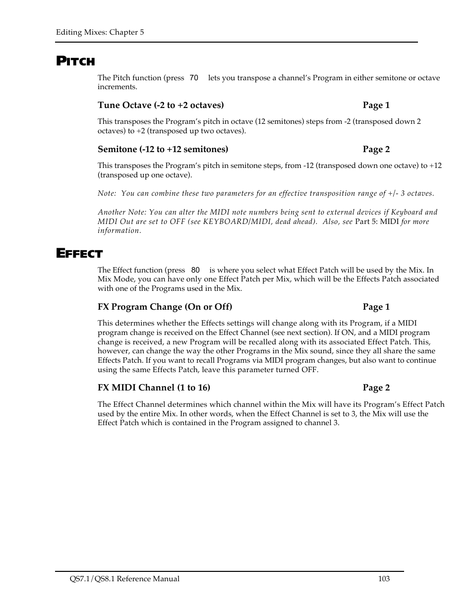 ALESIS QS8.1 User Manual | Page 115 / 188