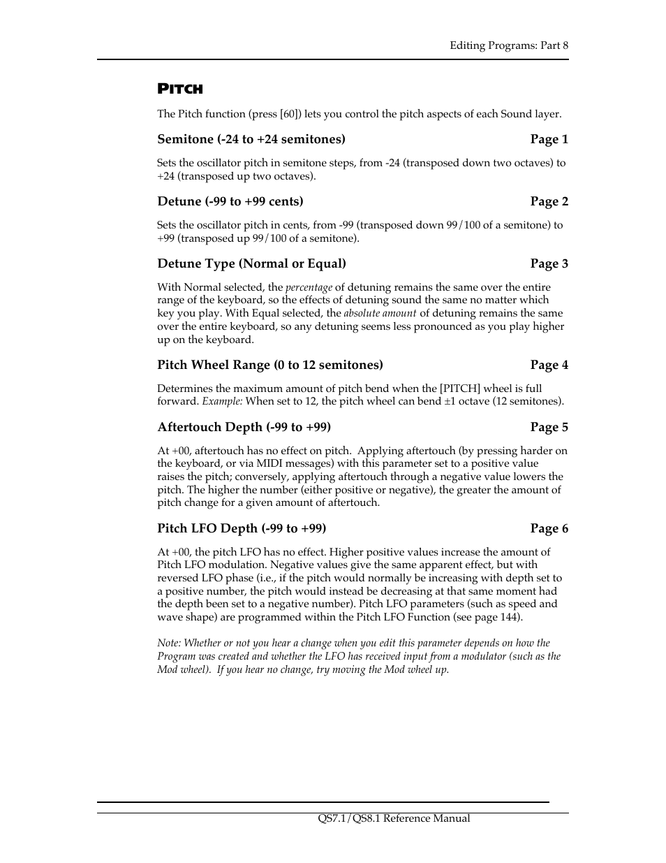 ALESIS QS8.1 User Manual | Page 133 / 188