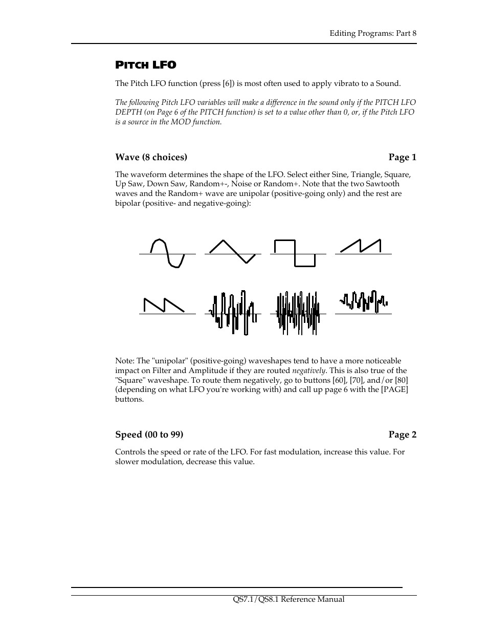 ALESIS QS8.1 User Manual | Page 157 / 188