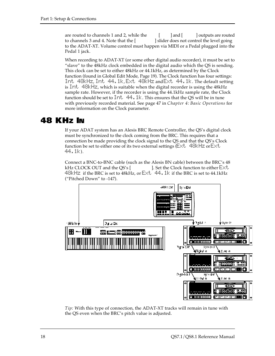 48 kh | ALESIS QS8.1 User Manual | Page 18 / 188