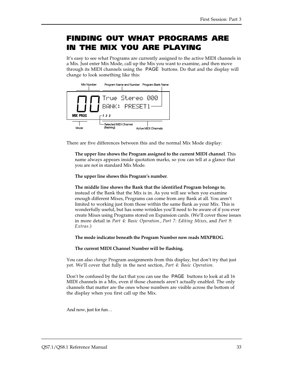 ALESIS QS8.1 User Manual | Page 35 / 188