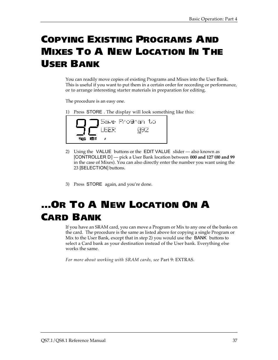 ALESIS QS8.1 User Manual | Page 40 / 188