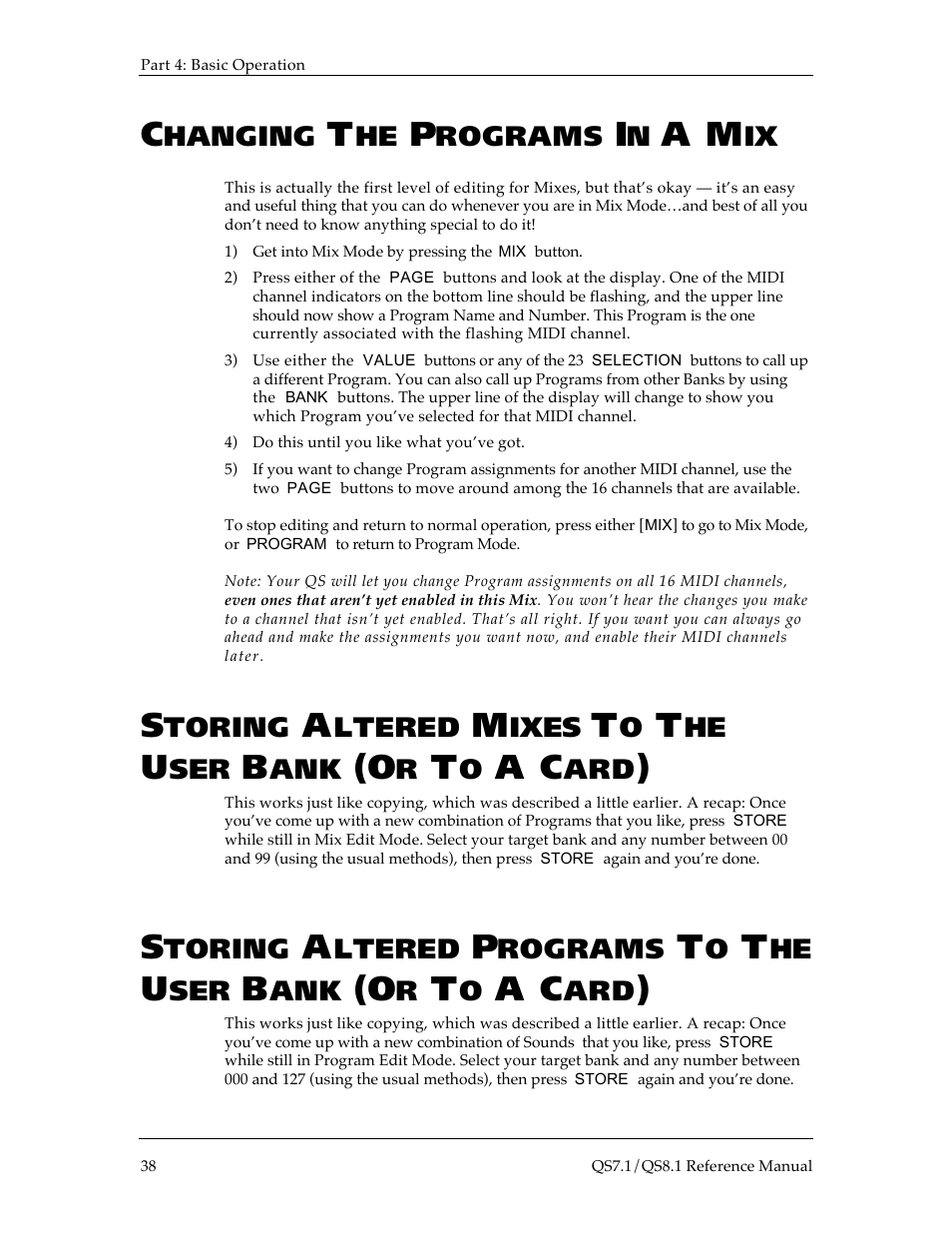 ALESIS QS8.1 User Manual | Page 41 / 188