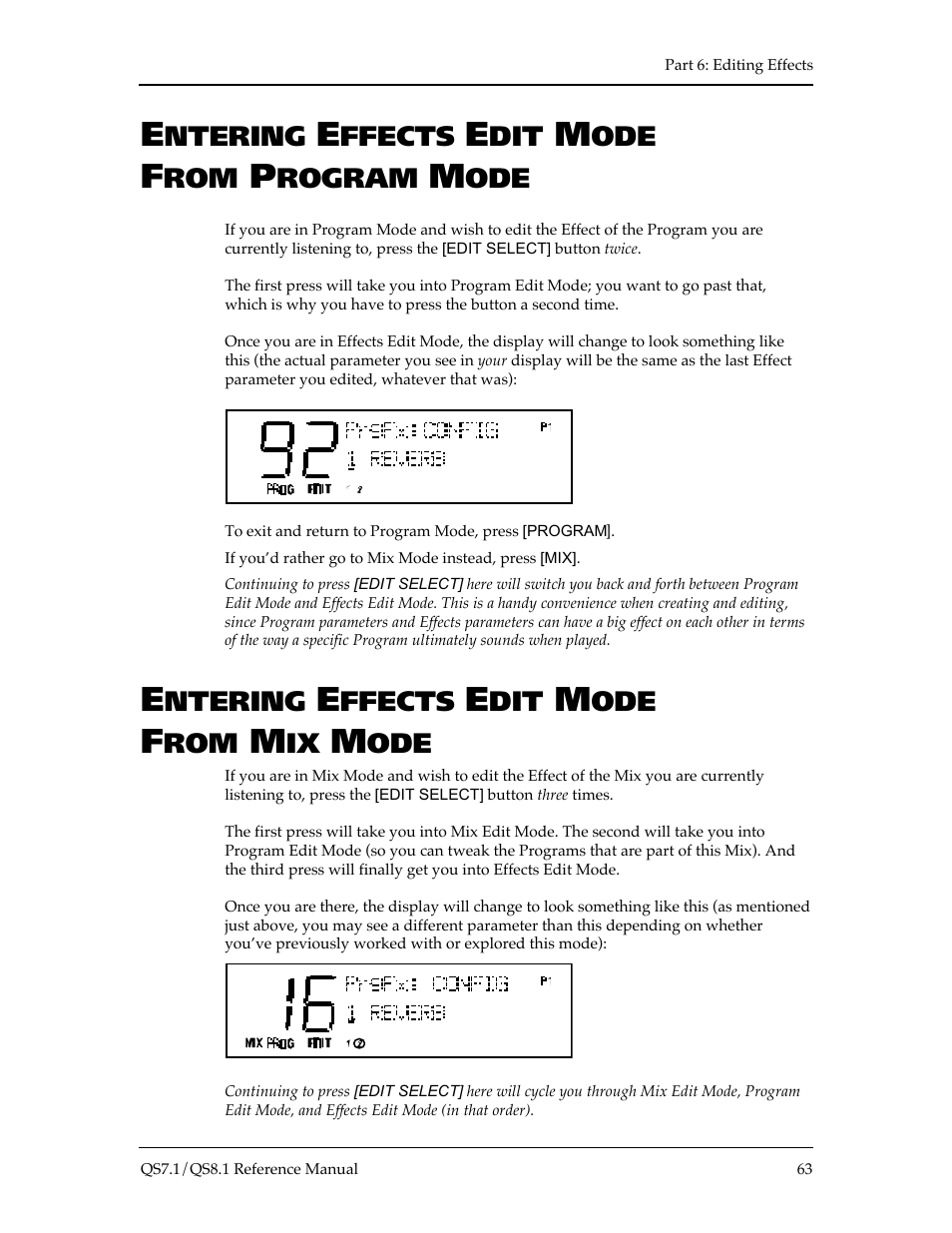 ALESIS QS8.1 User Manual | Page 69 / 188