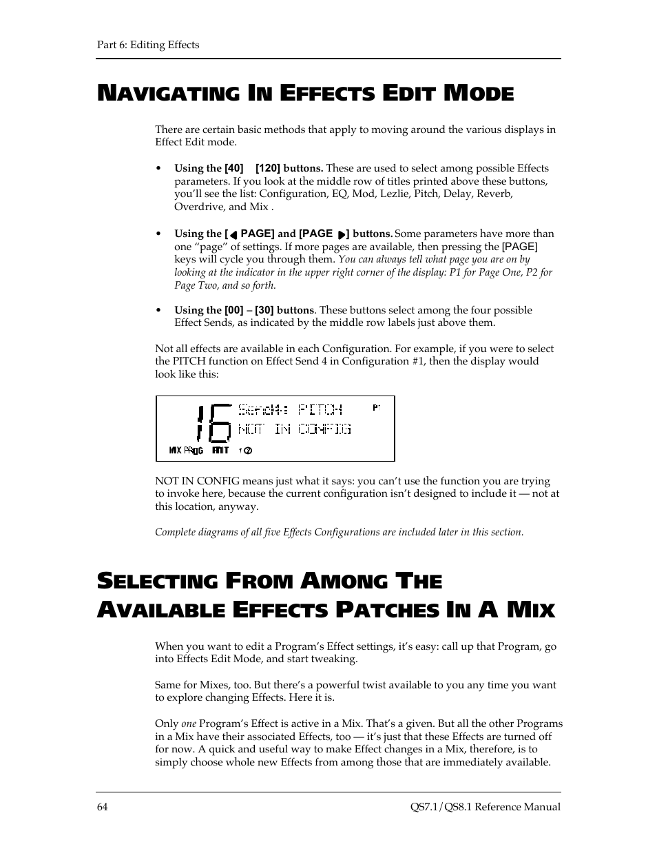 ALESIS QS8.1 User Manual | Page 70 / 188