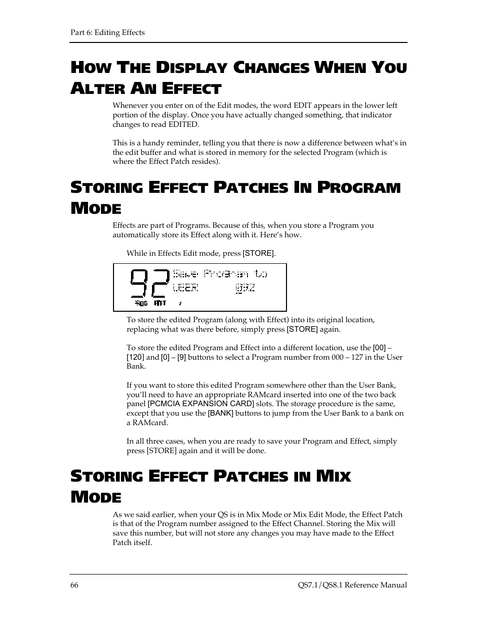 ALESIS QS8.1 User Manual | Page 72 / 188