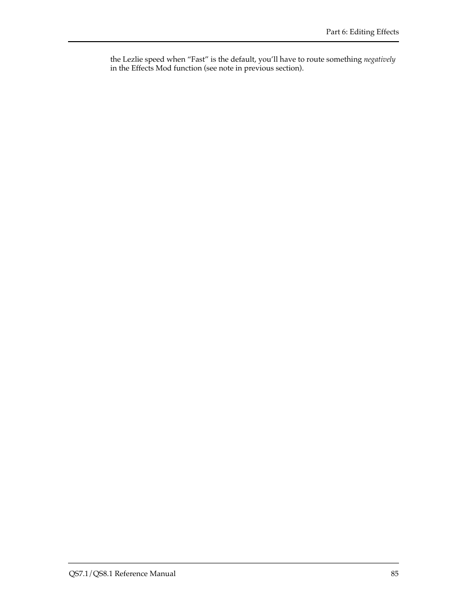 ALESIS QS8.1 User Manual | Page 91 / 188