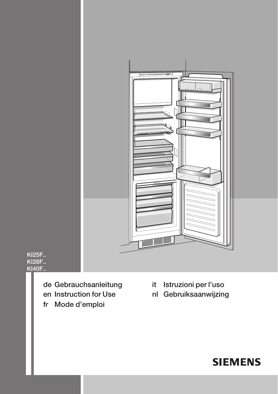 Siemens KI40FP60 User Manual | 104 pages