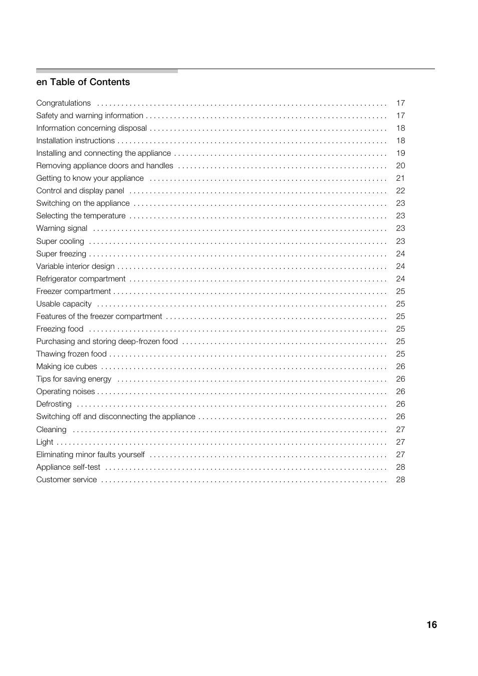 Siemens KA62NV40 User Manual | Page 16 / 71