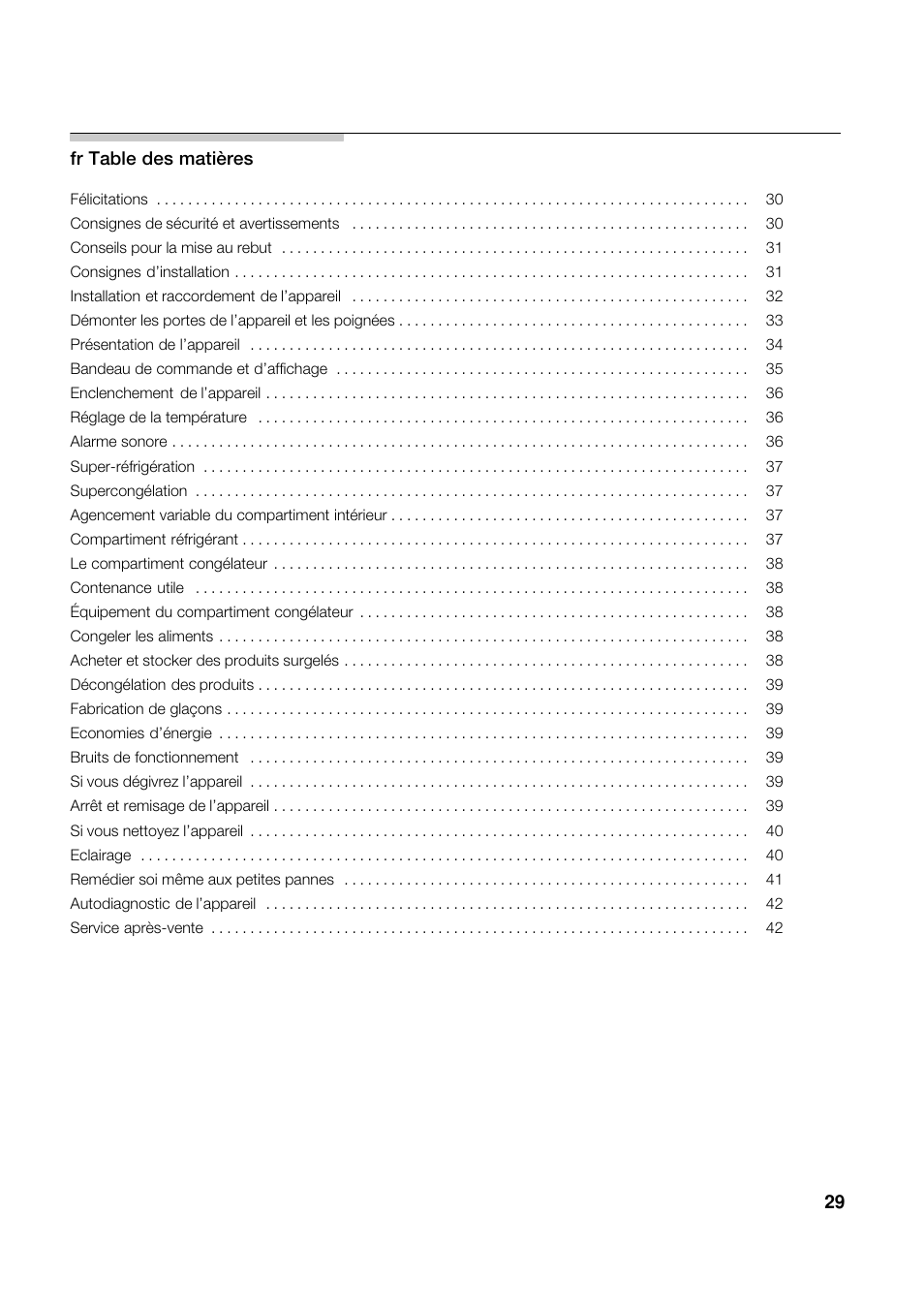 Siemens KA62NV40 User Manual | Page 29 / 71