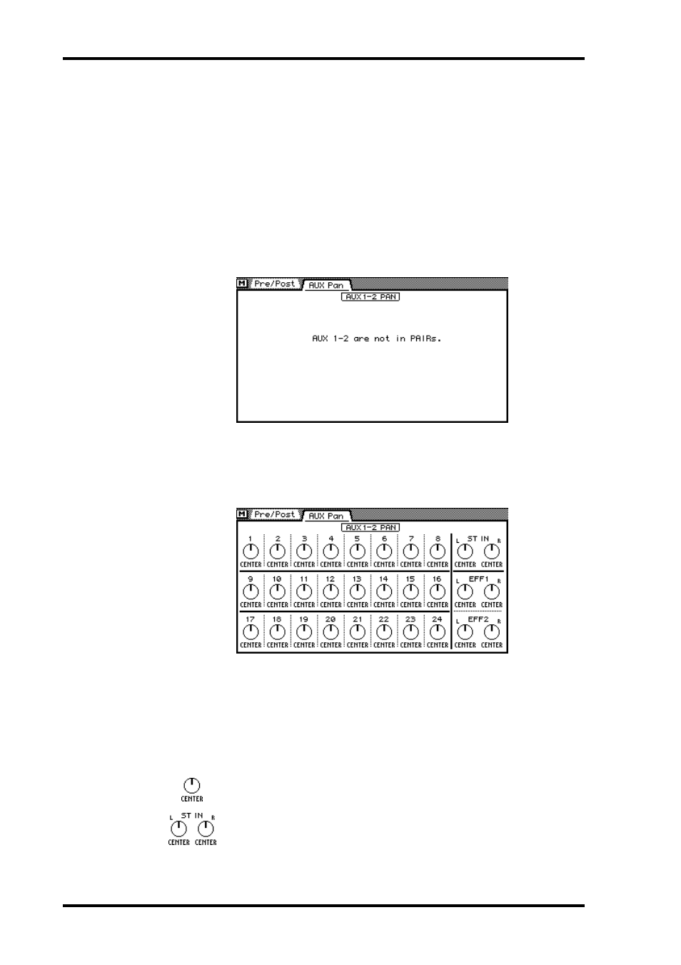 Aux send stereo pairs | ALESIS 03D User Manual | Page 104 / 302