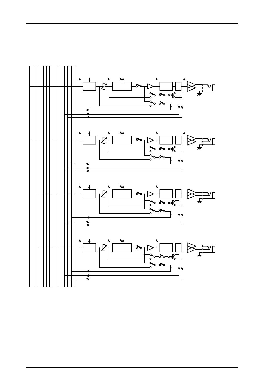 Bus out block diagram, Chapter 10—bus outs | ALESIS 03D User Manual | Page 112 / 302