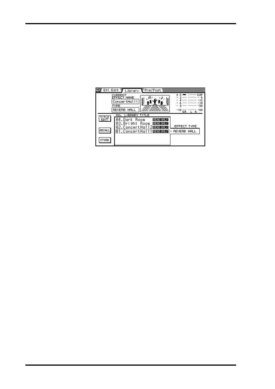 Storing effects programs | ALESIS 03D User Manual | Page 136 / 302