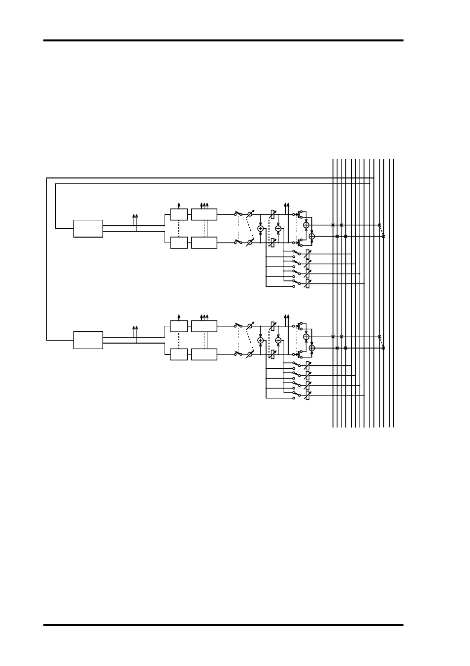 Effects block diagram, Chapter 13—onboard effects | ALESIS 03D User Manual | Page 152 / 302