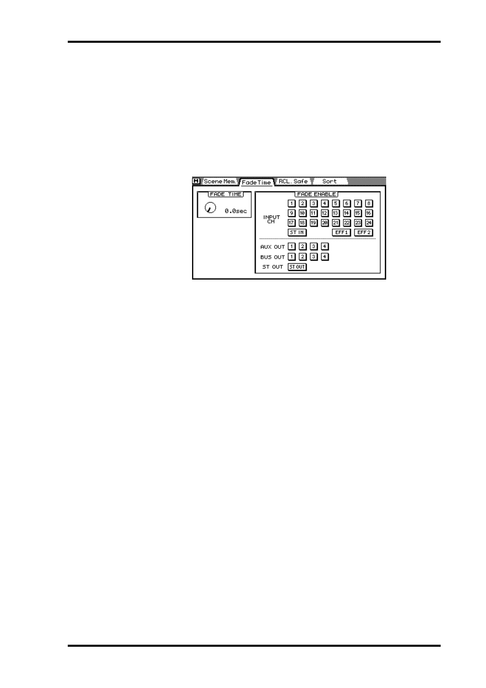 Setting a fade time | ALESIS 03D User Manual | Page 183 / 302